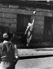 Footballer Jumping, Bridley Road, Harrow Road