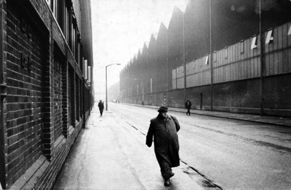 Man Leaving a Factory, Sheffield